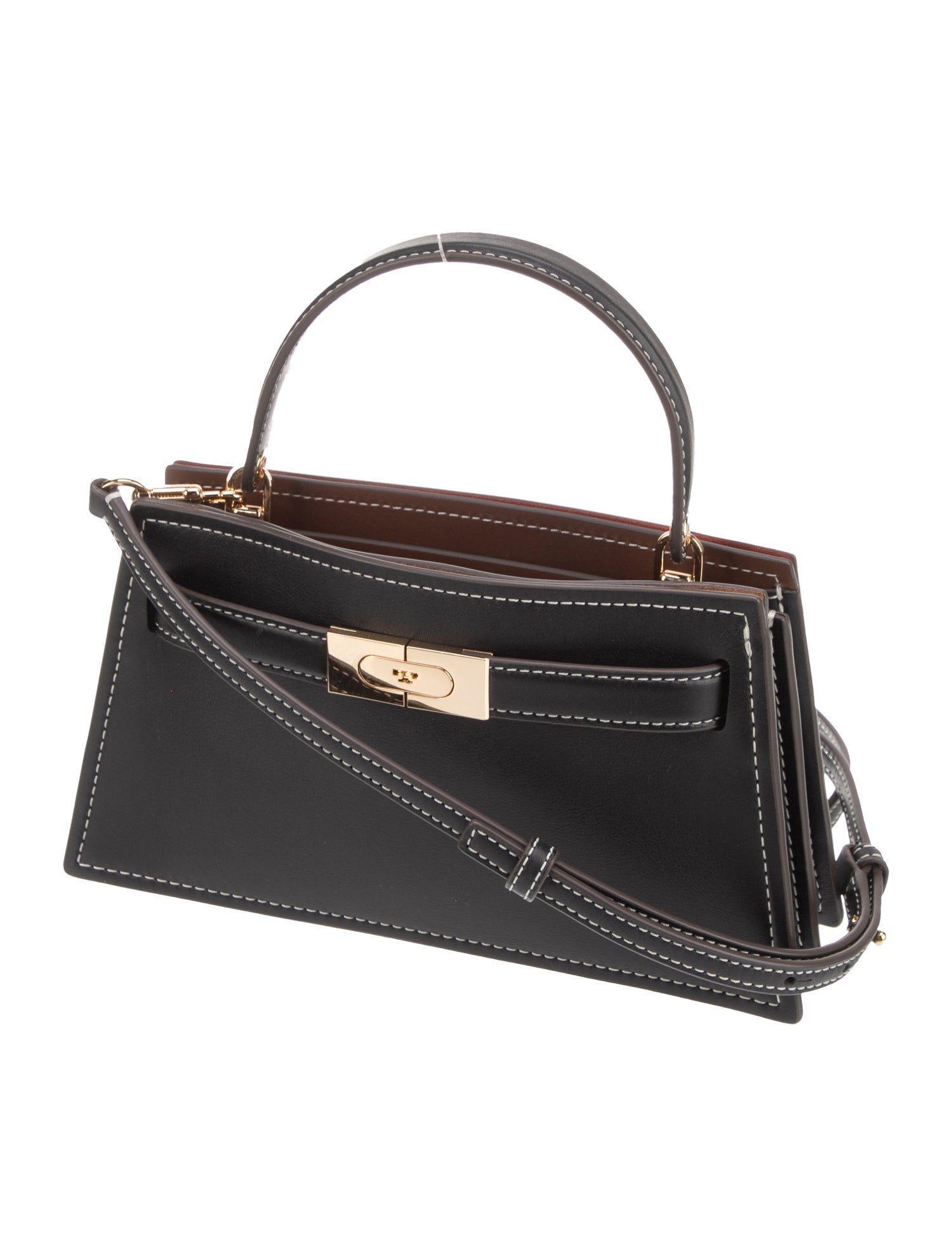 Tory Burch Leather Top Handle Bag